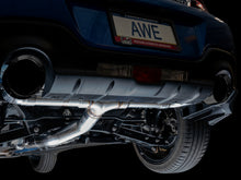Load image into Gallery viewer, AWE Tuning Subaru BRZ / Toyota GR86 / Toyota 86 Track Edition Cat-Back Exhaust- Diamond Black Tips - 3020-33279