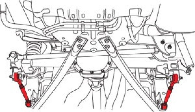 SPC Performance 05-10 Ford Mustang (V6/V8) Rear Adjustable Trailing Arms - 72345