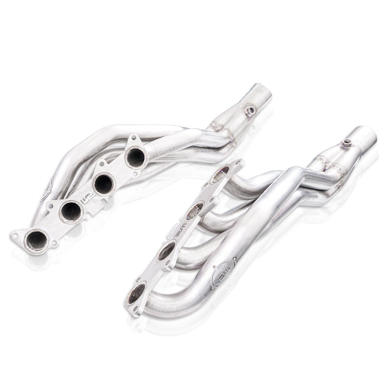 Stainless Works 15-19 Ford F-150 5.0L Catted Factory Connect Headers 1-7/8in Primaries 3in Collector - FT18HCATY
