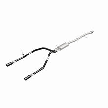 Load image into Gallery viewer, MagnaFlow SYS Cat-Back 4in Black Dual Split Rear Tips 14-15 Chevy Silverado/GMC Sierra 4.3L-5.3L - 15361