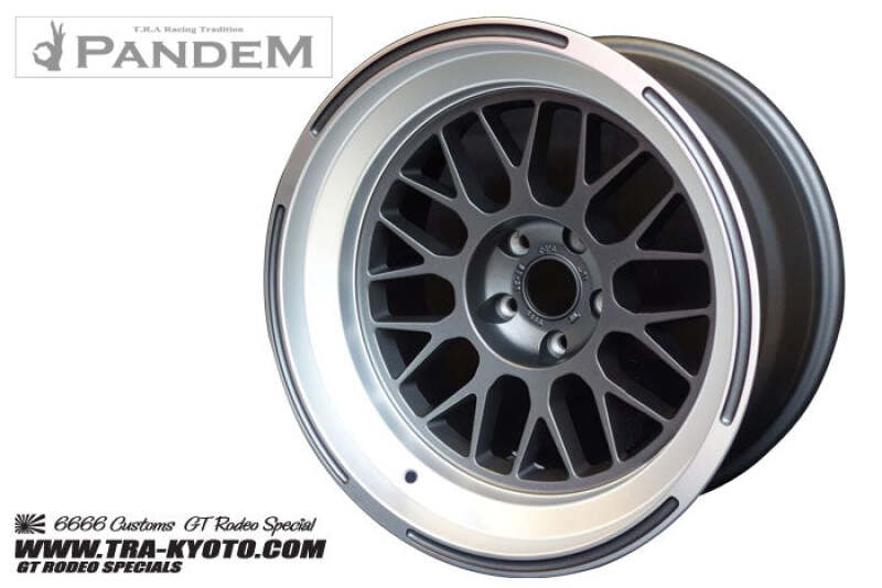 GReddy Pandem 6666 Wheel 18x9 +6 5-114 - Gunmetal - 66890064G