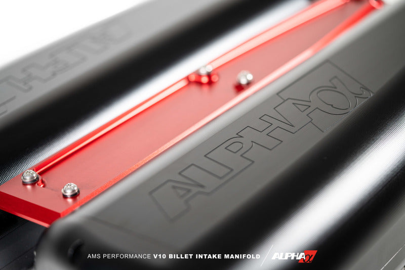 AMS Performance V10 Audi R8 / Lamborghini Huracan / Performante Billet Intake Manifold - CLR Anodize - ALP.37.08.0001-1