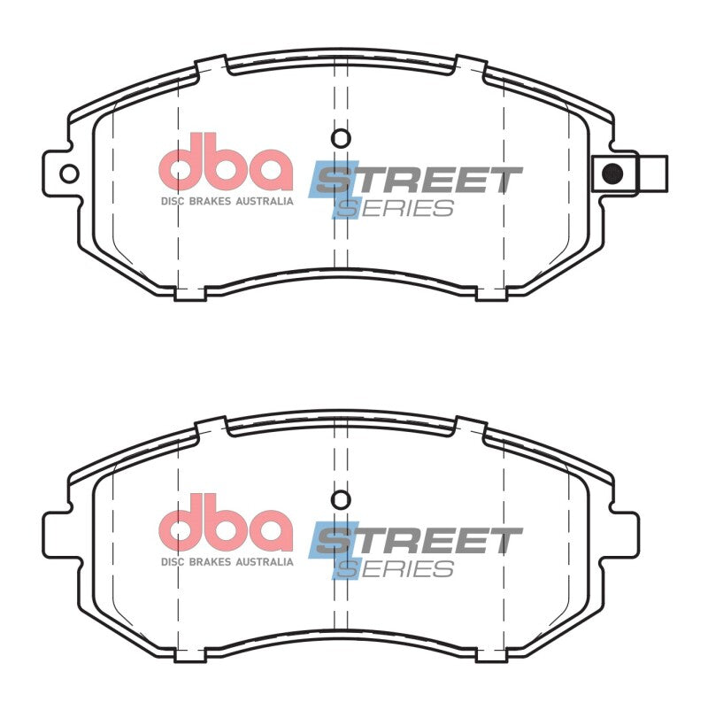 DBA 05-06 Saab 9-2X Aero Street Series Front Brake Pads - DB1491SS