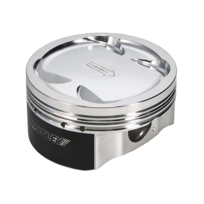Manley 04+ Subaru WRX STi (EJ257) 83mm Stroker 99.5mm STD Bore 9.8:1 Dish Piston Set with Rings - 622100C-4