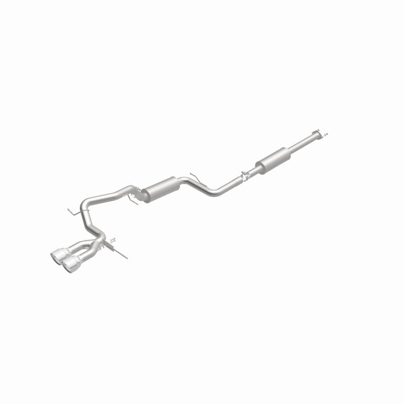 MagnaFlow 13 Ford Focus 2.0L Turbocharged ST Dual Center Rear Exit Stainless Cat Back Perf Exhaust - 15155
