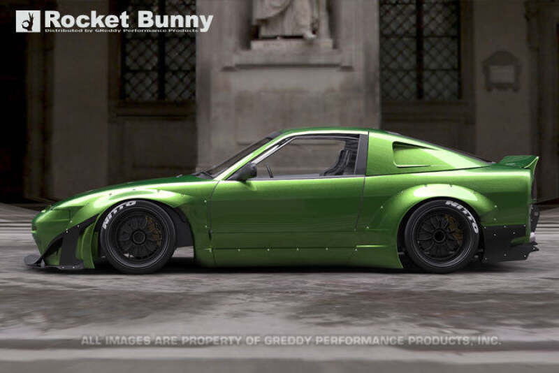 GReddy 89-93 Nissan 240SX Full Rocket Bunny 180/240SX Wide Body Aero Kit w/ Wing - 17020380