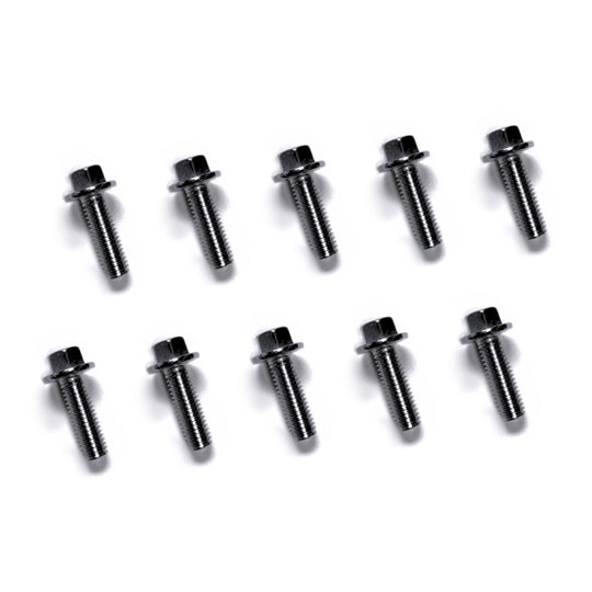 Kooks GM Gen V Stainless Header Bolt Kit Qty 10 - M8 - 1.25 x 25mm Bolts - BK113