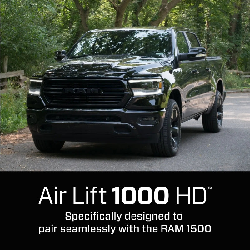 Air Lift 1000HD Rear Air Spring Kit for 2019+ Dodge Ram 1500 - 60828HD