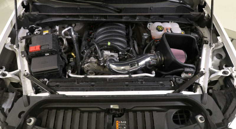 K&N 2019 Chevy Silverado / GMC Sierra 1500 V8-5.3/6.2L Performance Air Intake Kit - 77-3110KP