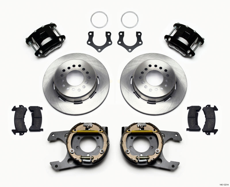Wilwood D154 P/S Park Brake Kit Mopar/Dana 2.36in Off w/Snap Ring Bearing - 140-12214