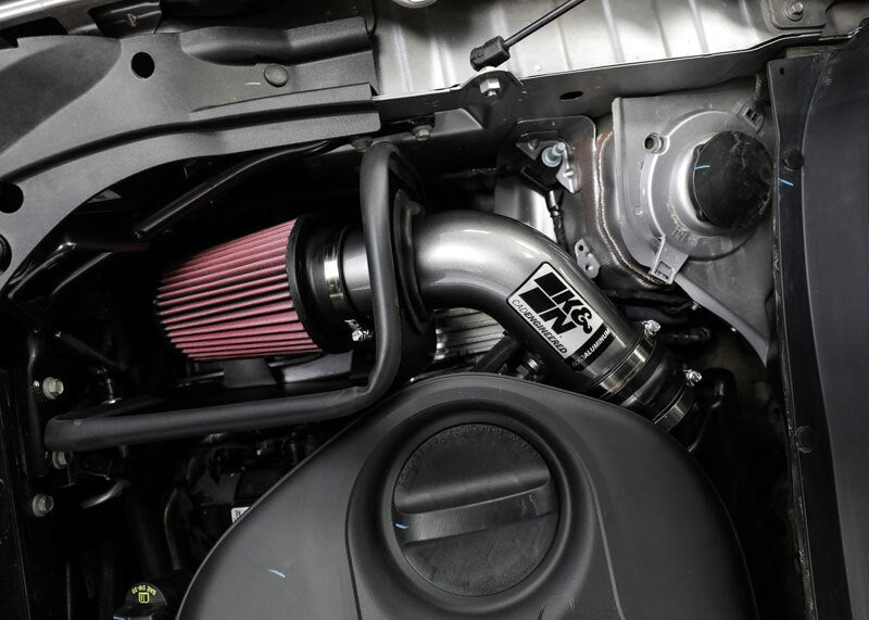 K&N Perf. Intake Kit Jeep Cherokee V6 3.2L F/I 19-22 High Flow CAI - 77-1585KC