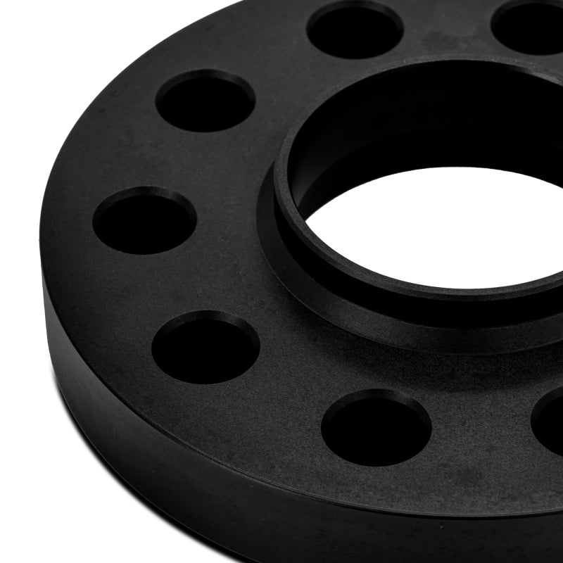Mishimoto Wheel Spacers - 5x112 - 66.5 - 15 - M14 - Black - MMWS-015-150BK