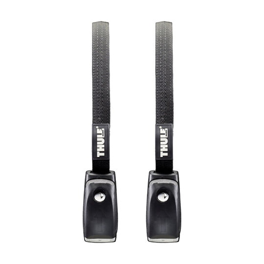 Thule Locking Straps 10ft. (Includes 2 One-Key Lock Cylinders) 2 Pack - Black - 841002