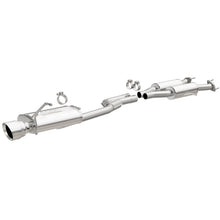 Load image into Gallery viewer, MagnaFlow Cat-Back SS 2.5 Straight PS Rear Exit 4.5in Tip 14-15 Jeep Grand Cherokee Exc. Summit Ed. - 19190