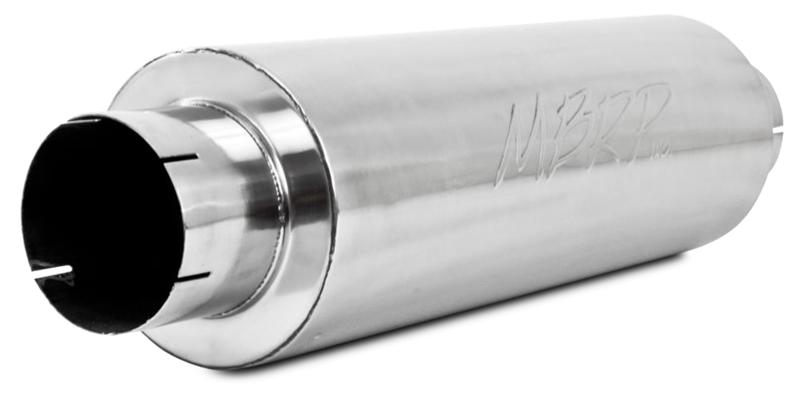 MBRP Universal Quiet Tone Muffler 5in Inlet /Outlet 8in Dia Body 31in Overall - M2220S