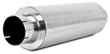 Load image into Gallery viewer, MBRP Universal Quiet Tone Muffler 5in Inlet /Outlet 8in Dia Body 31in Overall