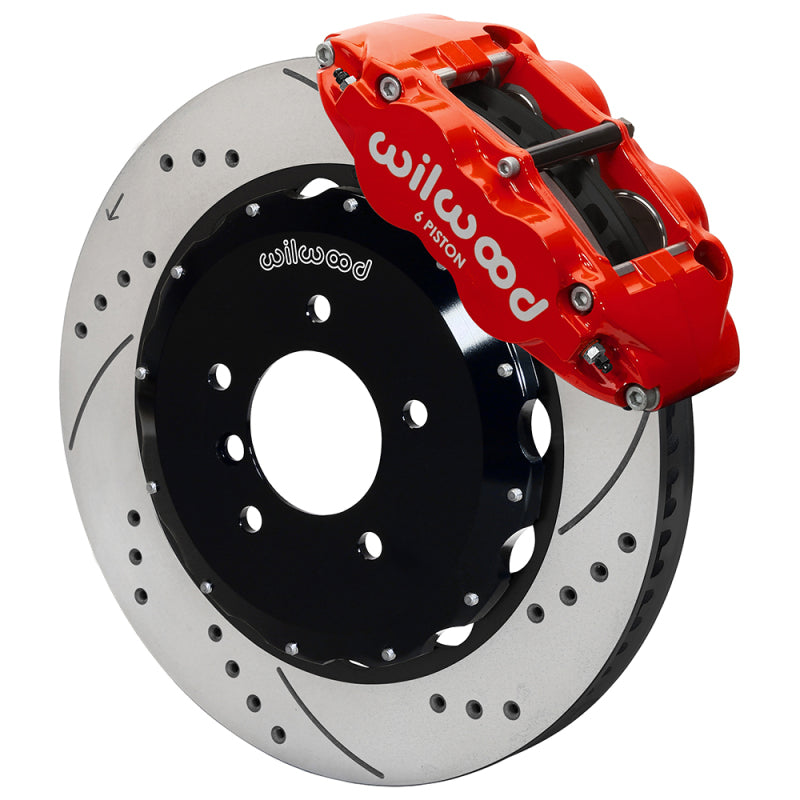 Wilwood kit front bmw E36/M3 14.00 rotor SRP red - 140-9300-DR