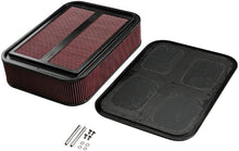Load image into Gallery viewer, K&amp;N Custom Racing Assembly Carbon Fiber 4in Air Box w/ Base and Hardware - Large - 100-8592