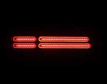 Load image into Gallery viewer, AlphaRex 23-25 Nissan Z Nova-Series Quad-Loop Style Prismatic LED Tail Lights - Black