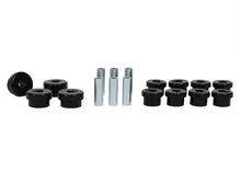 Load image into Gallery viewer, Whiteline Plus 88-00 Honda Civic / 88-9/95 CRX Rear Control Arm - Lower Inner &amp; Outer Bushing Kit - W62005