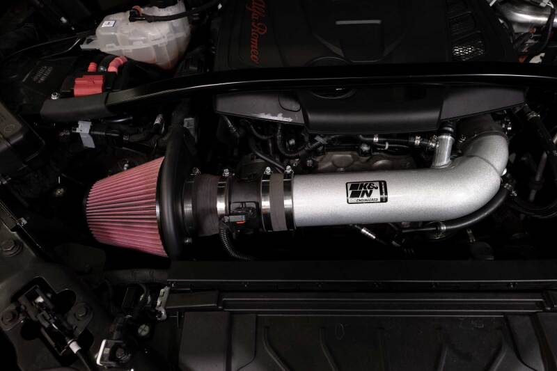 K&N 17-22 Alfa Romeo Giulia / 17-22 Alfa Romeo Stelvio Performance Air Intake System - 69-9900TS