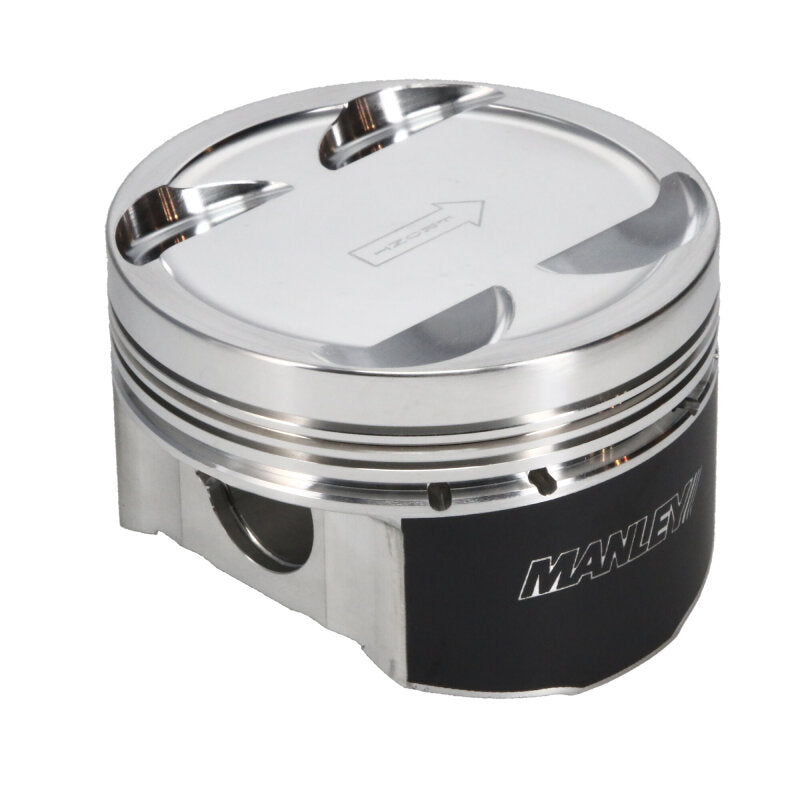Manley Mitsubishi 4B11 86.5mm Bore +.5mm Oversize +2cc Dome Platinum Series Piston Set w/ Rings - 614105C-4