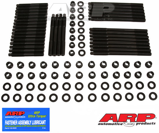 ARP Small Block Chevy w/ Brodix Rodeck Alum Block All Pro Heads - Head Stud Kit - 134-4306