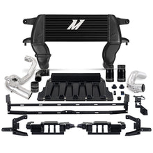 Load image into Gallery viewer, Mishimoto 21+ Bronco 2.3L High Mount INT Kit BK Core P Pipes - MMINT-BR23-21HKBKP