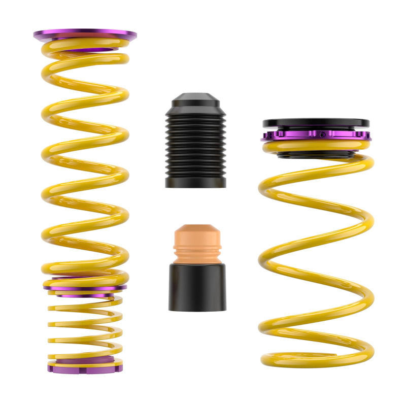 KW 2020+ Chevrolet Corvette C8 (w/ Electronic Dampers & OE Noselift) Height Adjustable Spring Kit - 25361034