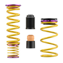 Load image into Gallery viewer, KW 2020+ Chevrolet Corvette C8 (w/ Electronic Dampers &amp; OE Noselift) Height Adjustable Spring Kit - 25361034