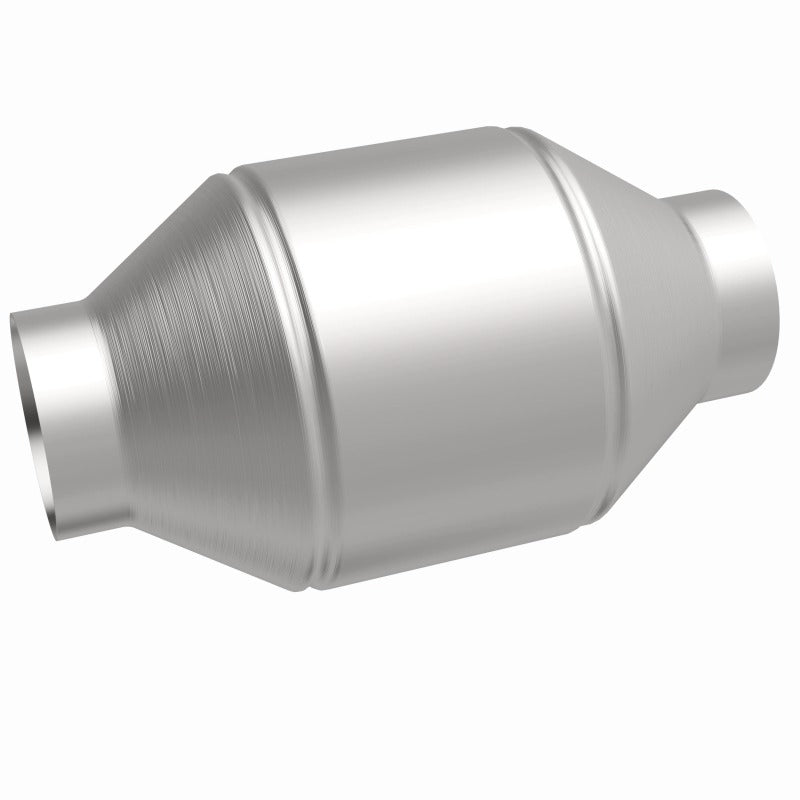 MagnaFlow Univ Cat Conv 2.5in Inlet/Outlet Center/Center Round 3in Body L x 5in W x 8.75in Overall L - 51656