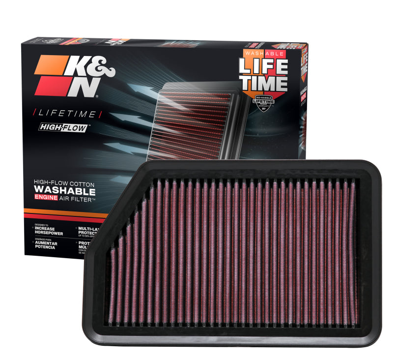 K&N 10-11 Hyundai Tucson 2.0/2.4L Drop In Air Filter - 33-2451