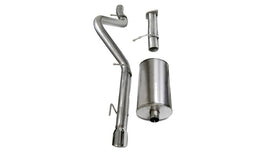 Corsa 2006-2008 Chevrolet Trailblazer SS 6.0L V8 Polished Sport Cat-Back Exhaust - 14256