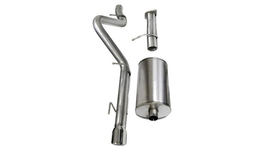 Corsa 2006-2008 Chevrolet Trailblazer SS 6.0L V8 Polished Sport Cat-Back Exhaust - 14256