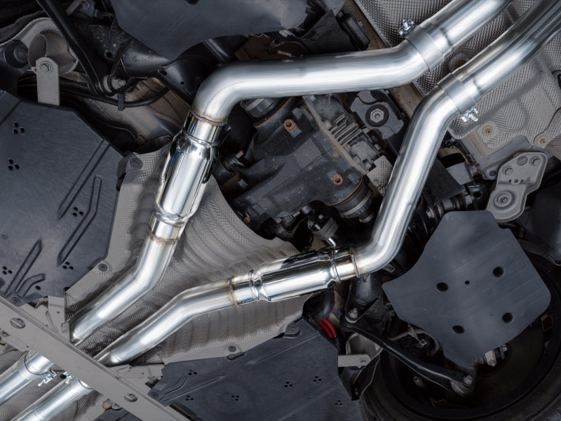 AWE Tuning 22-26 BMW M240i (G42) Track Edition Exhaust - Diamond Black Tips - 3020-43240
