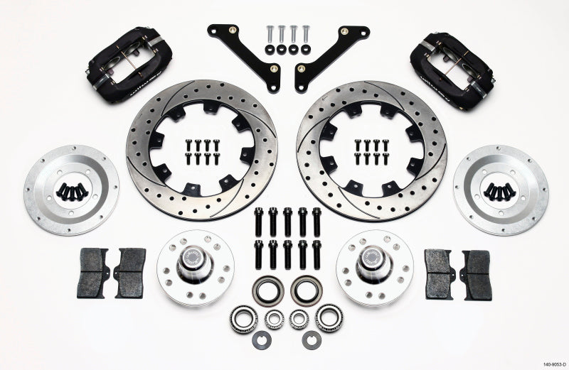 Wilwood Forged Dynalite Front Kit 12.19in Drilled 79-81 Camaro - 140-9053-D