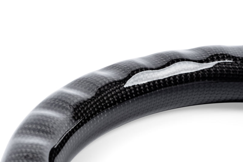APR 15-26 Volkswagen Golf R/GTI/Jetta (MK7) Carbon Fiber/Red Stitch Steering Wheel (For Paddles) - MS100201