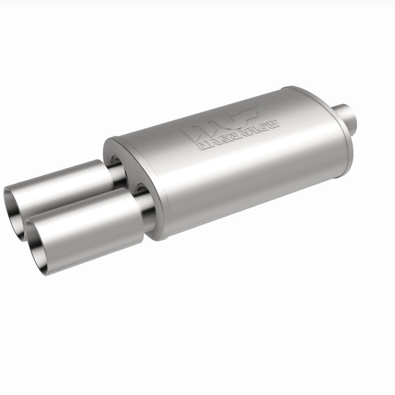 MagnaFlow Muffler W/Tip Mag SS 14X5X8 2.25/3. - 14816