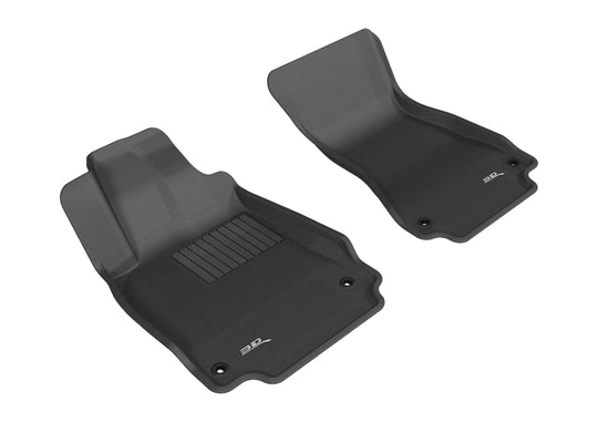 3D MAXpider 2012-2018 Audi A6/A7/S6/S7/RS7 Kagu 1st Row Floormat - Black - L1AD02211509