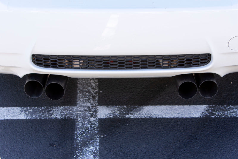 Dinan 08-11 BMW M3 (E90) Free Flow Axleback Exhaust System - Black Tips - D660-0028