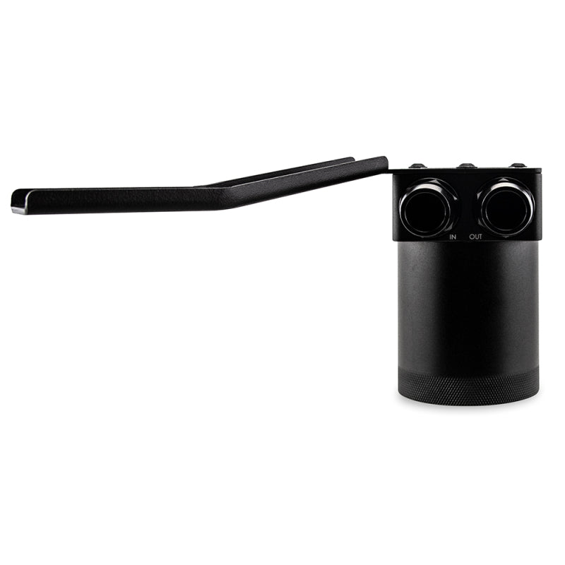 Mishimoto 07-10 BMW N54 Baffled Oil Catch Can Kit - Black (CCV Side) - MMBCC-N54-06CBE2