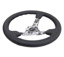 Load image into Gallery viewer, NRG Reinforced Steering Wheel (350mm / 3in. Deep) Blk Leather w/Hydrodipped Digi-Camo Spokes - RST-036DC-R