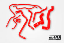 Load image into Gallery viewer, do88 SAAB 9-3 Turbo T7 99-03 Coolant Hoses Red - DO88-KIT101R