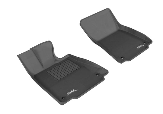 3D MAXpider 2014-2020 Lexus IS Kagu 1st Row Floormat - Black - L1LX03411509