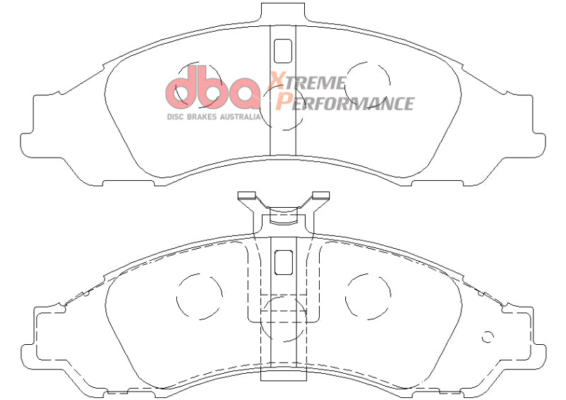 DBA 04 Pontiac GTO XP650 Front Brake Pads - DB1331XP