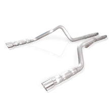 Load image into Gallery viewer, Stainless Works 2011-14 Mustang GT/2011-2012 Shelby GT500 3in Catback Retro Chambered Mufflers - M12CB3