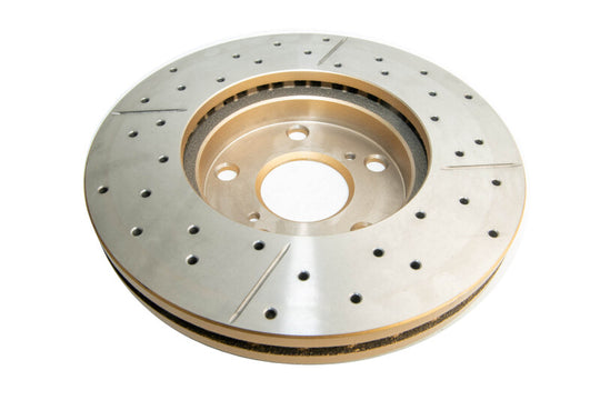 DBA 92-06 Toyota Camry 4 Cyl/6 Cyl Front Drilled & Slotted Street Series Rotor - DBA735X