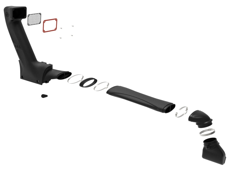 aFe POWER Dynamic Air Scoop D.A.S Snorkel for 20-26 Jeep Gladiator Mojave V6-3.5L - 55-21005