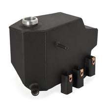 Load image into Gallery viewer, Mishimoto 08-10 Ford 6.4L Powerstroke Aluminum Degas Tank - Micro-Wrinkle Black - MMRT-F2D-08EMWBK