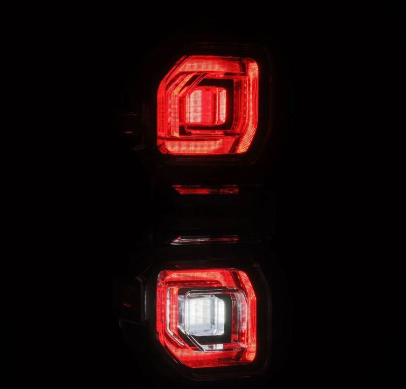 AlphaRex 21-24 Ford Bronco (Excl. Raptor) Nova-Series LED Tail Lights - Black - 659010